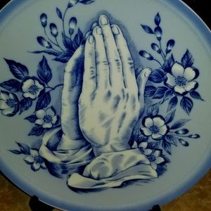 Beautiful Praying Hands Plate